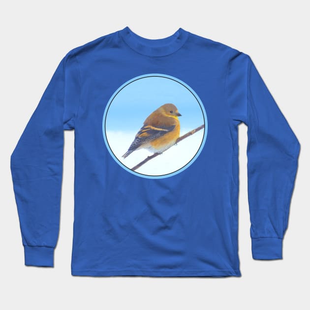 Goldfinch Long Sleeve T-Shirt by Alpen Designs